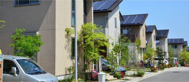 一般住宅街の風景