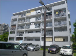 北九州市若松区久岐の浜8号大規模改修工事の外観